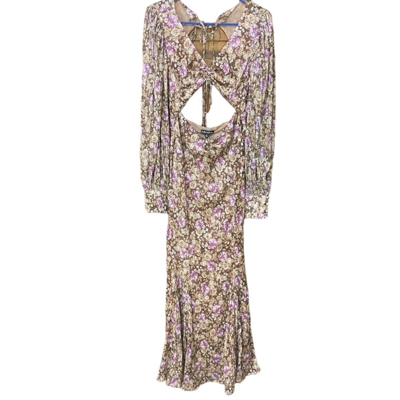For Love and Lemons Wynne Maxi Dress Size Medium - Picture 7 of 11